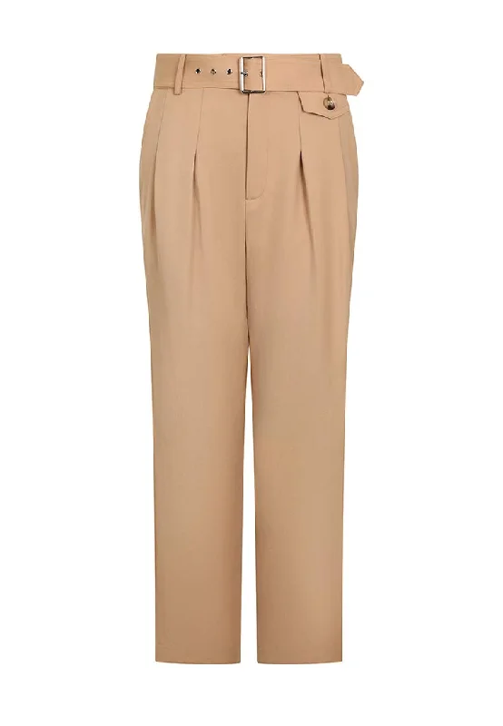 DARK BEIGE TROUSERS