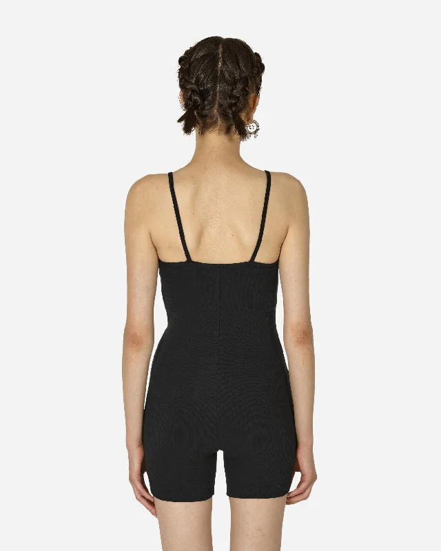 Essentials Rib Bodysuit Black