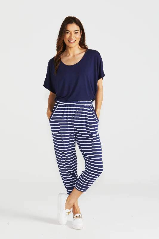 Betty Basics Tokyo Pant Parisian Stripe