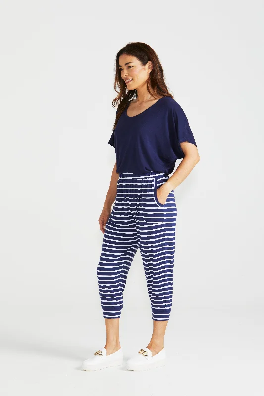 Betty Basics Tokyo Pant Parisian Stripe