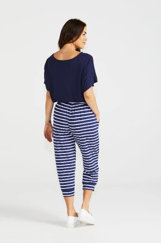 Betty Basics Tokyo Pant Parisian Stripe