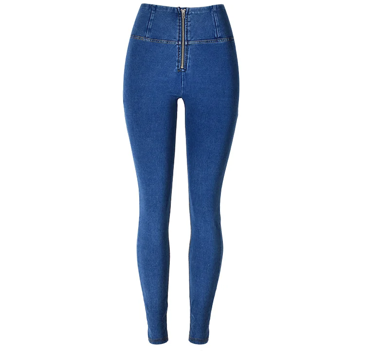 High Waist Push Up Jeans Woman