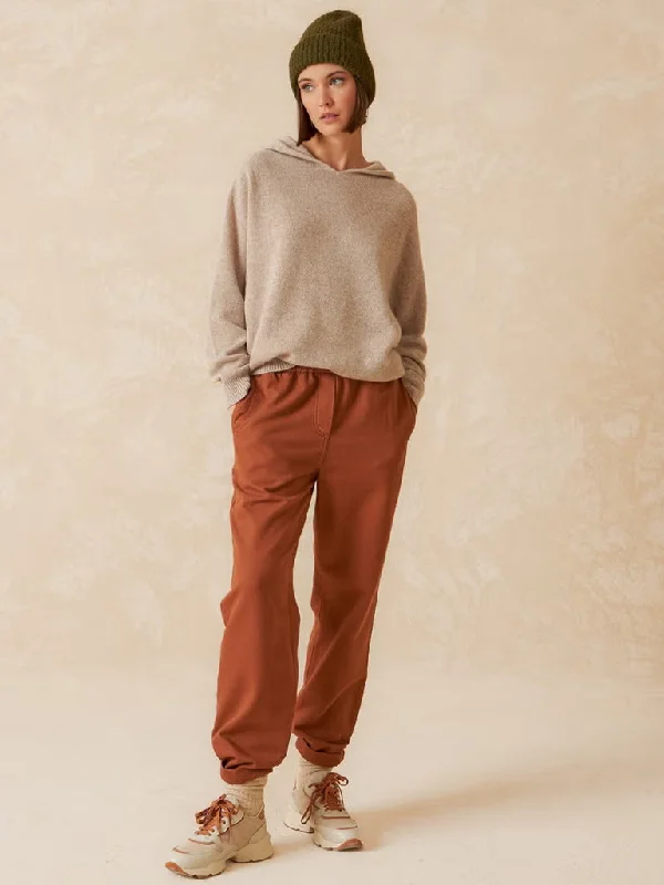 Indi & Cold Jogger Pants in Cinnamon