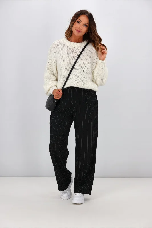 Jorge Riley Wide Leg Pant Black