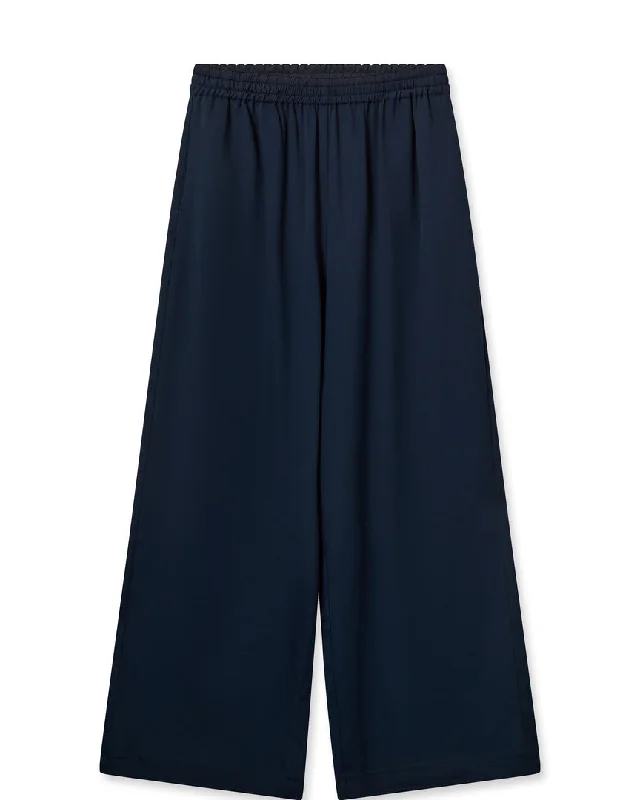 Mos Mosh Fleur Cello Navy Trousers