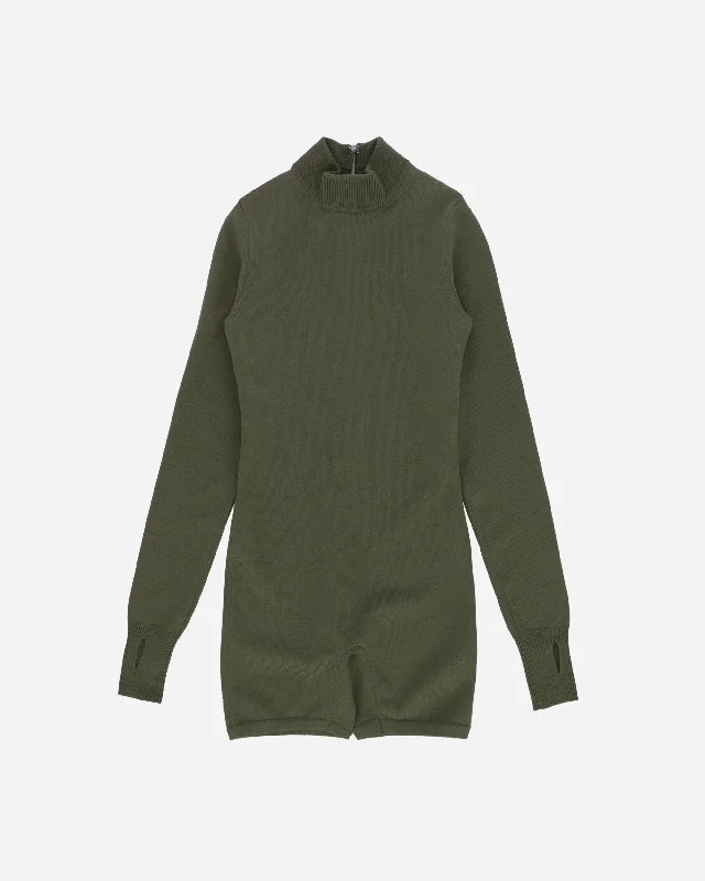 WMNS ESC Wool Bodysuit Green