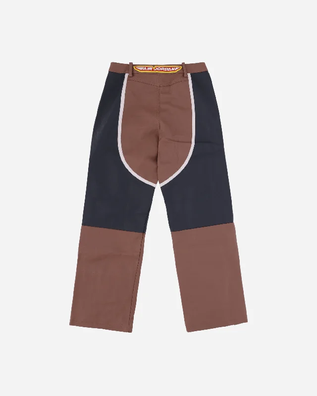 Travis Scott WMNS Leather Trousers Archaeo Brown / Dark Smoke Grey