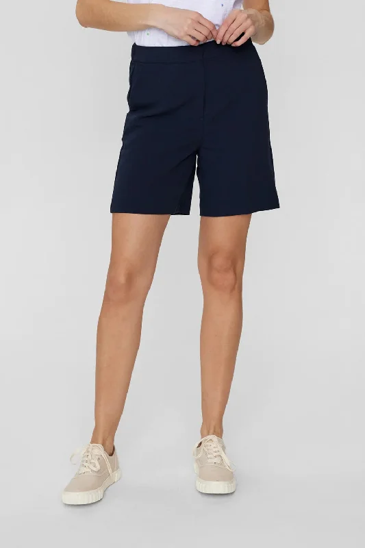 Numph Nuronja Shorts In Navy