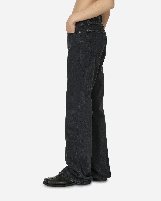 Boot Cut Jeans Washed Black