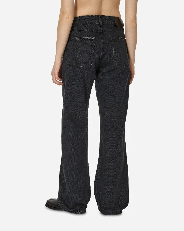 Boot Cut Jeans Washed Black