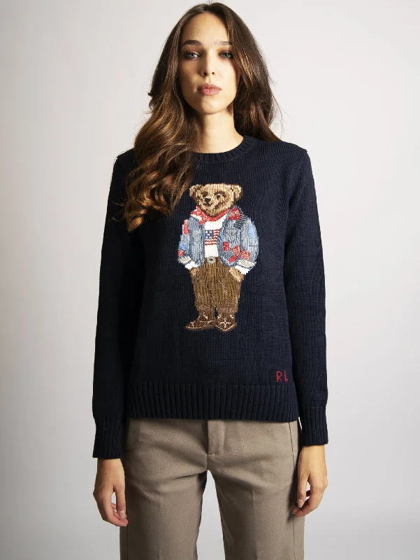 Maglia Polo Bear con Bandana Blu