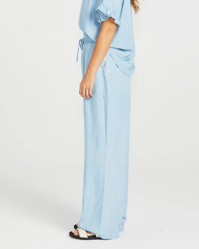 Sass Davie Pants Chambray