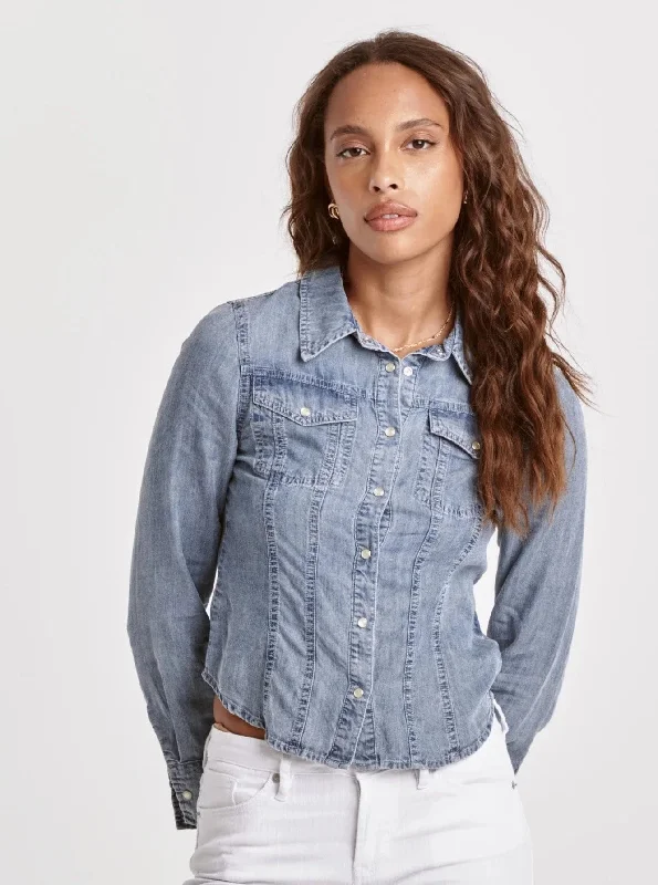 Dear John Uriah Denim Button Down