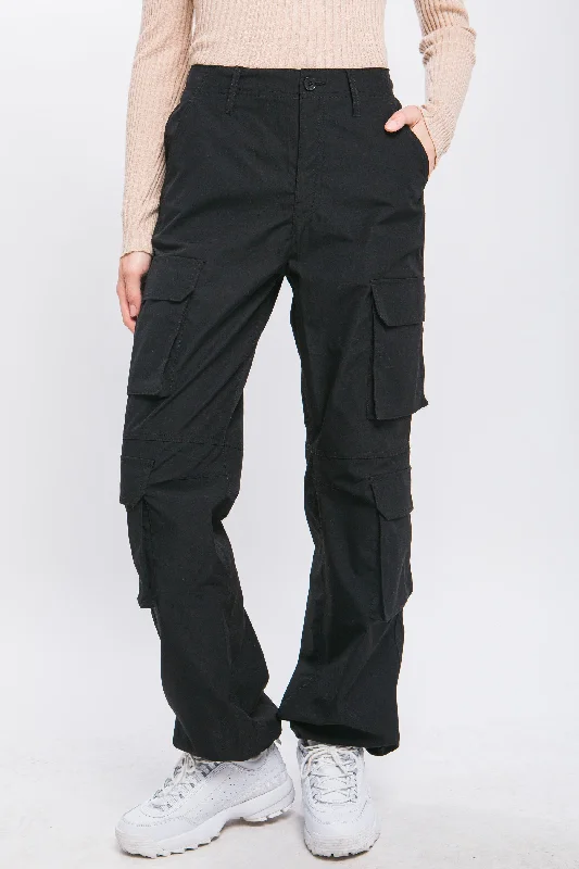 Women's Nylon Cargo Pants - LOV6870PN