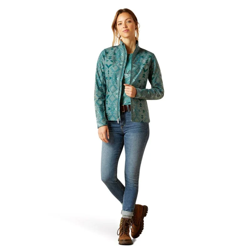 Ariat Women’s New Team Softshell Jacket-Pinewood