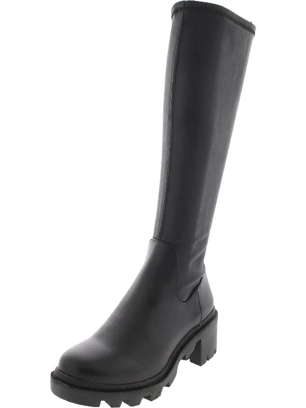 Aberdeen Womens Zipper Mid-Calf Boots