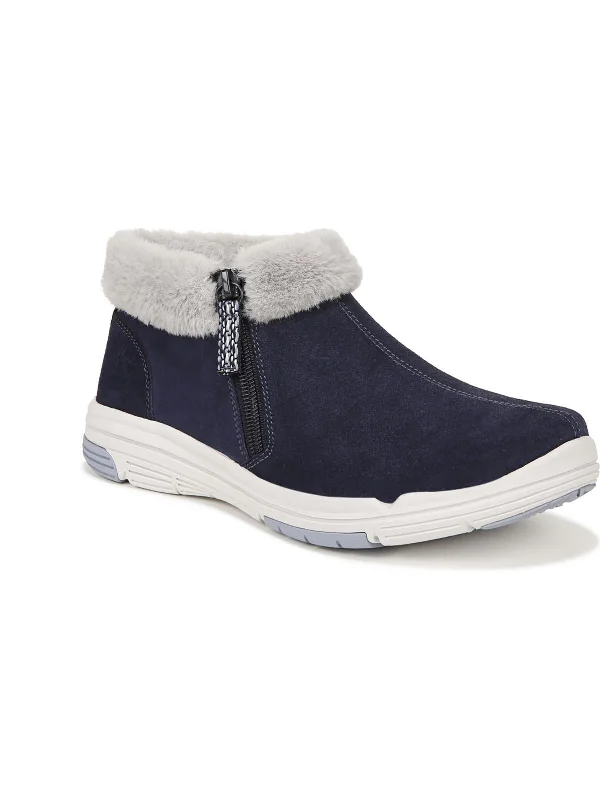 Anchorage Mid Womens Suede Cold Weather Booties