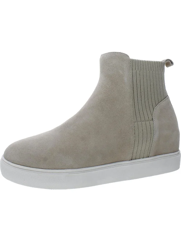 Corry Womens Suede Ankle Chelsea Boots