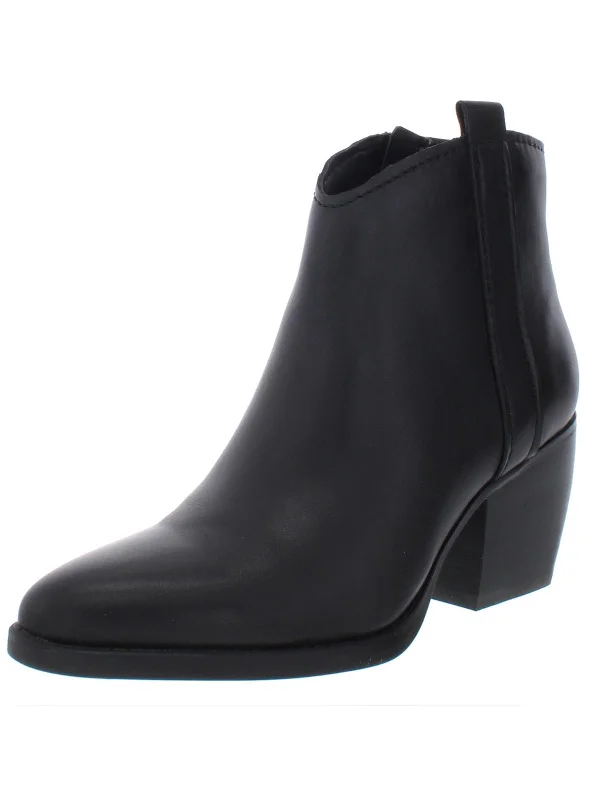 Fairmont Womens Leather Ankle Booties