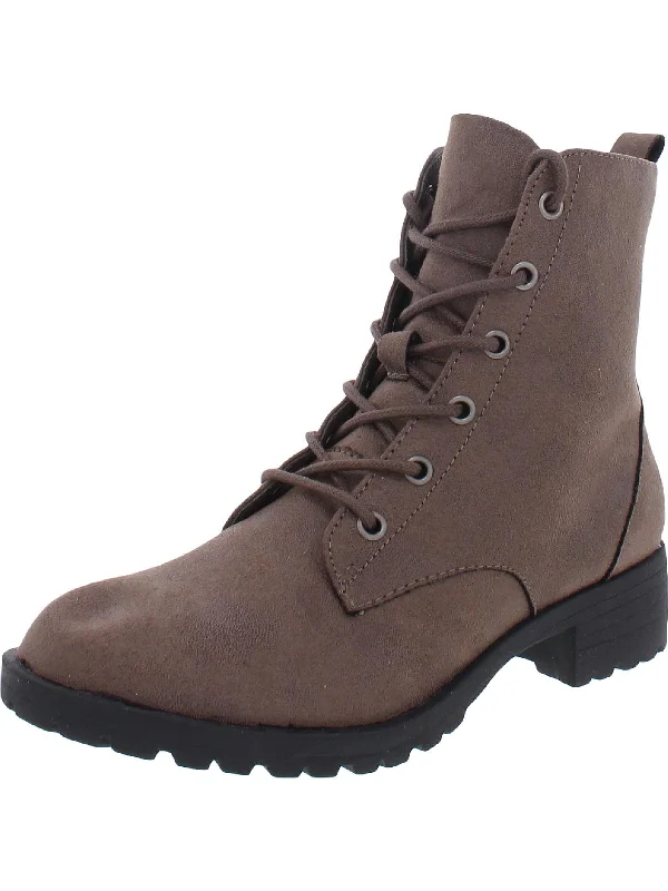 Frannie Womens Lace - Up Casual Ankle Boots