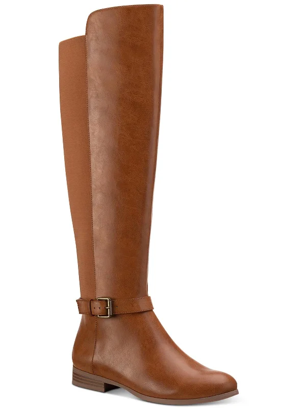 Kimmball Womens Wide Calf Tall Knee-High Boots