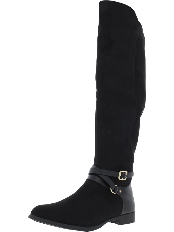 Thames Womens Padded Insole Tall Over-The-Knee Boots