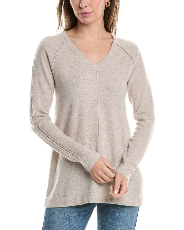 Forte Cashmere Easy Raglan Cashmere Sweater