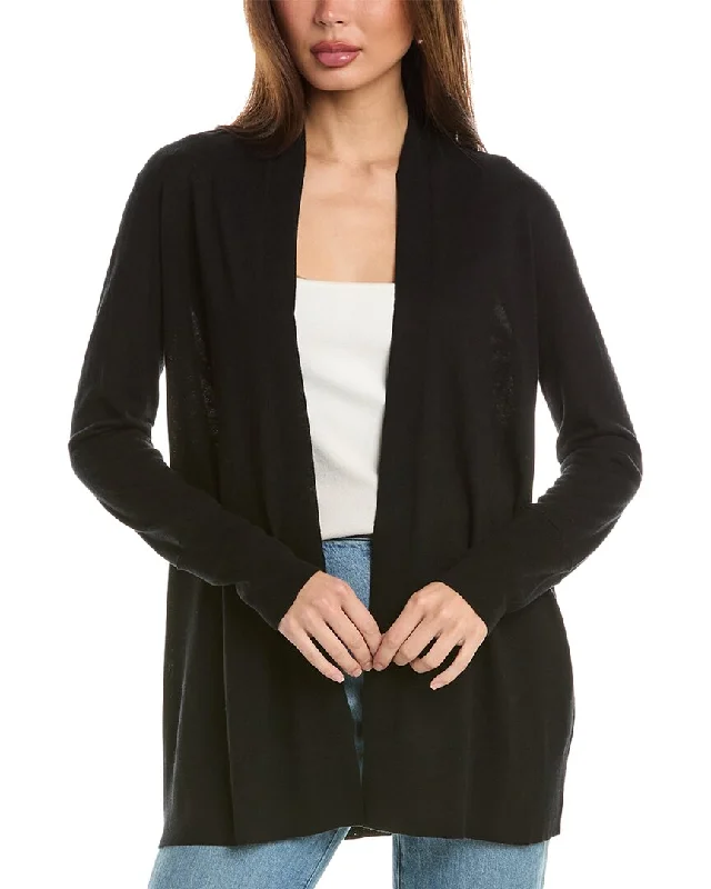 Forte Cashmere Easy Silk & Cashmere-Blend Cardigan