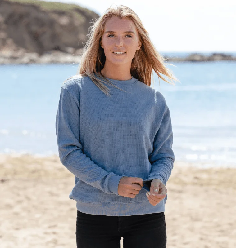 Women's Waffle Knit Jumper