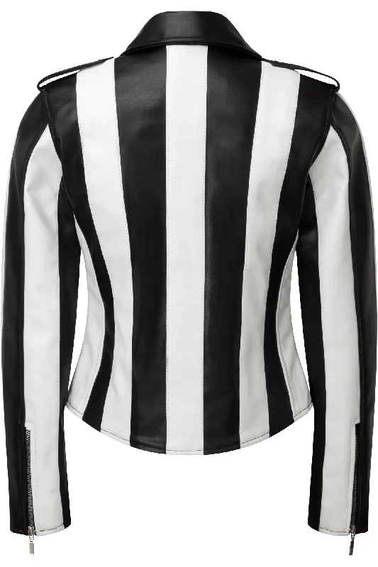 Beetlejuice Leather Jacket [FAUX LEATHER]