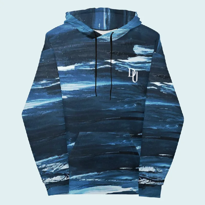 Brushed Blue Hoodie