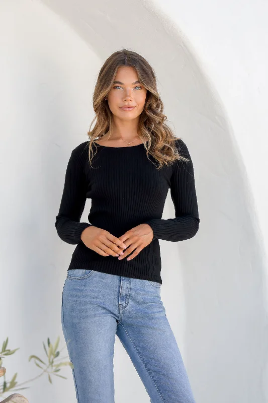 Eleanora Top Black