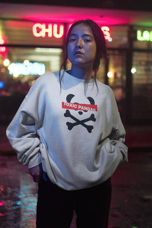 Unisex Toxic Pandas Censored Fleece Sweater