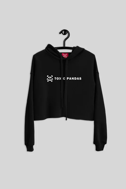 Women's Toxic Pandas Classy Cropped Hoodie