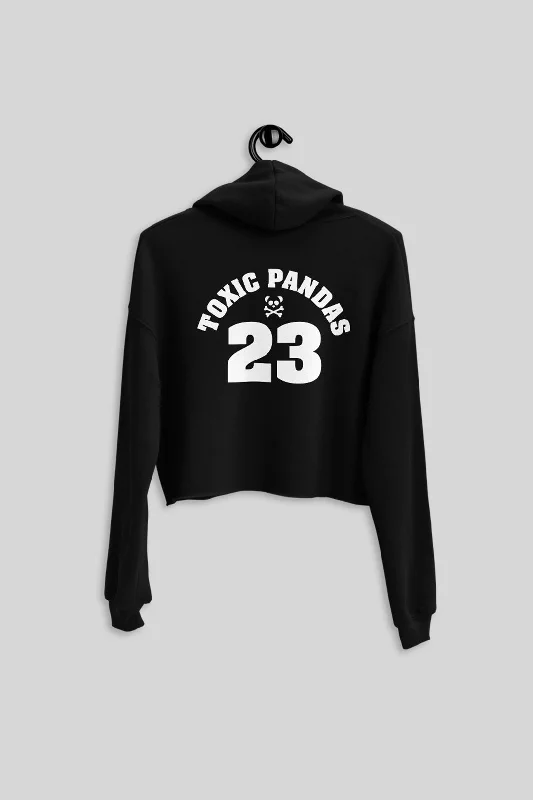 Women's Toxic Pandas Classy Cropped Hoodie