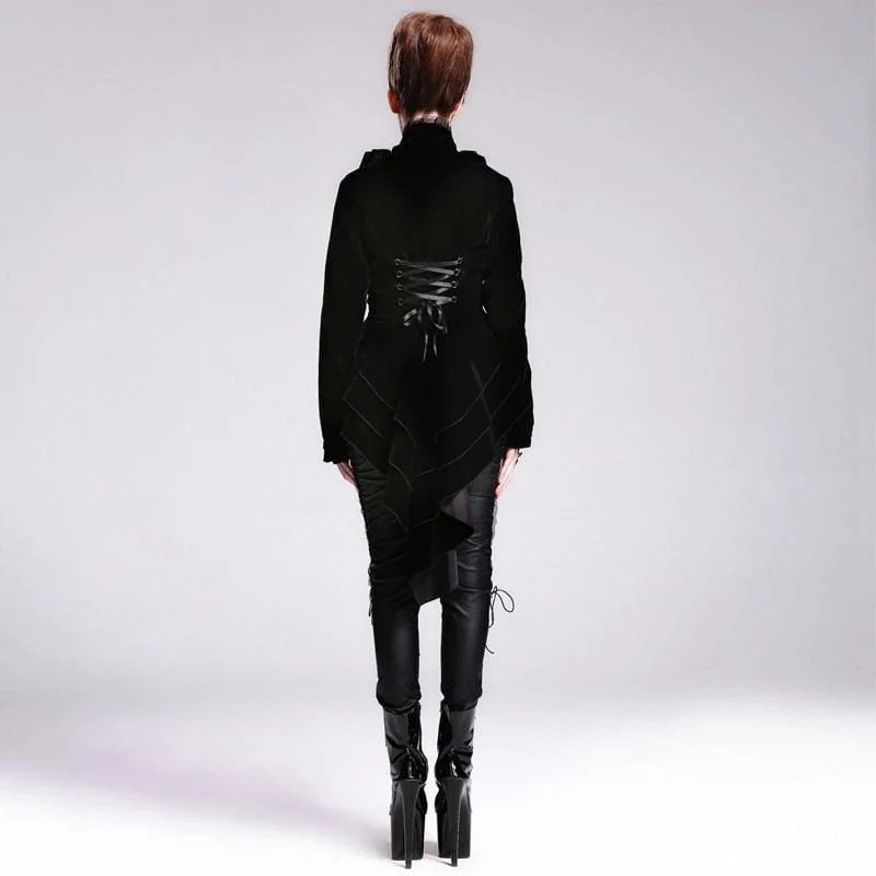 Women's Asymmetric Vintage Jacket