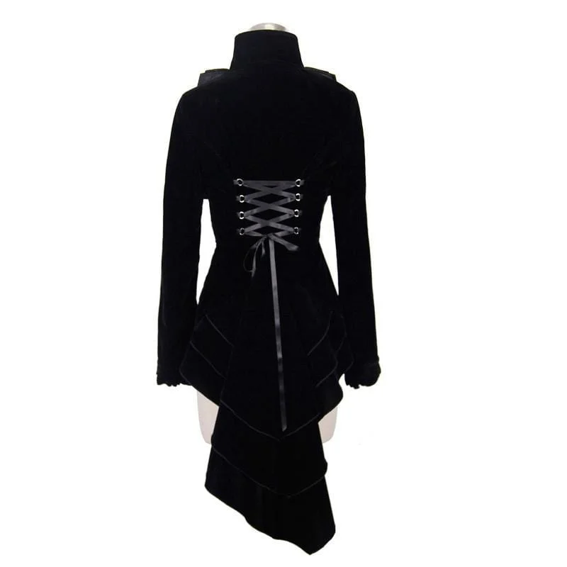 Women's Asymmetric Vintage Jacket