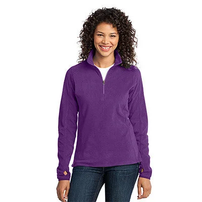 Port Authority Ladies Microfleece 1/2 Zip Pullover