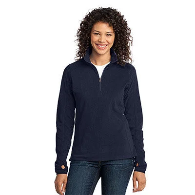 Port Authority Ladies Microfleece 1/2 Zip Pullover