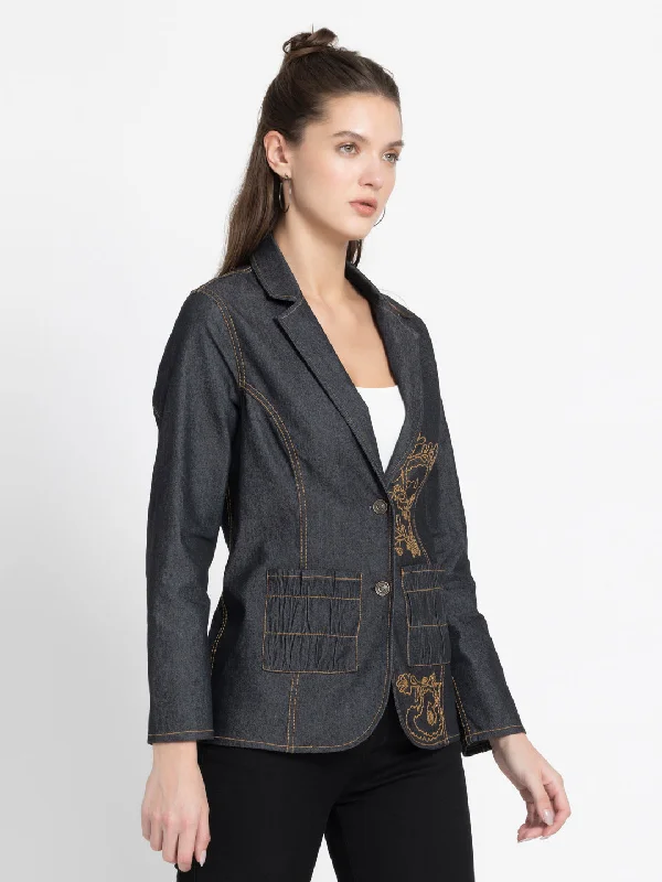 Sasha Denim Blazer