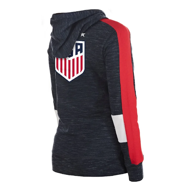 Women's New Era USWNT Space Dye Hooded Jacket