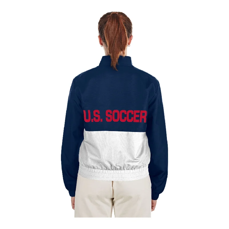 Women's New Era USMNT Full Zip Windbreaker