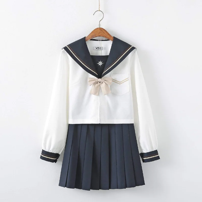 Women's JK Uniform Suit Sailor's Suits Japanese Student Suits