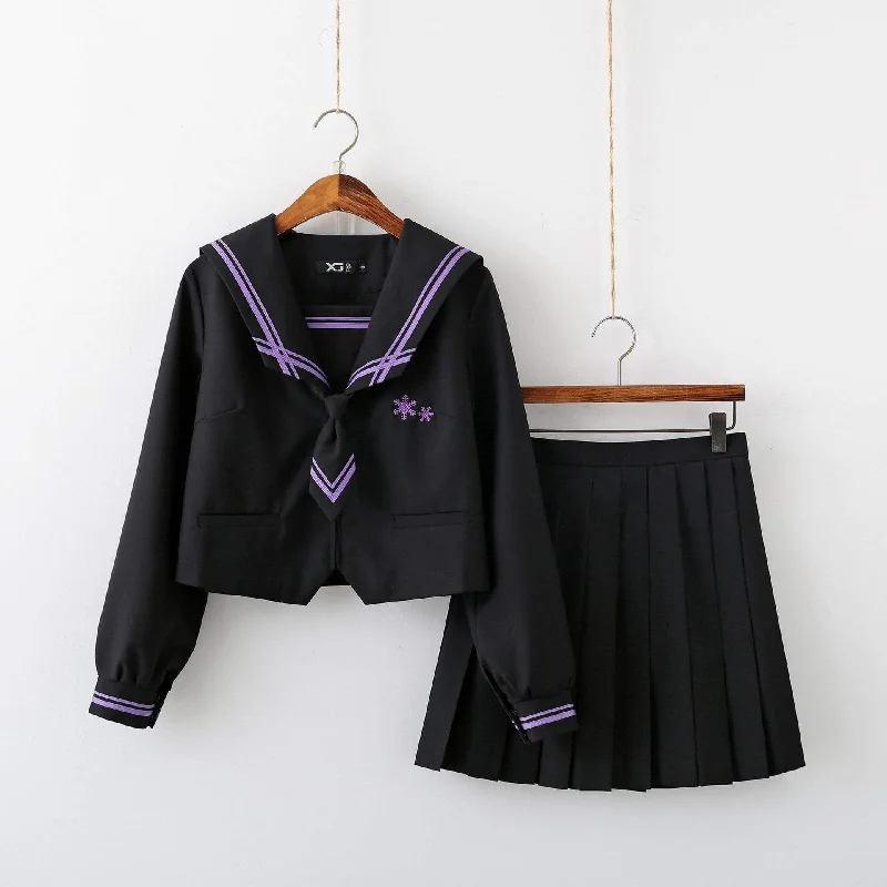 Women's Snowflake JK Uniform Sailor Suits