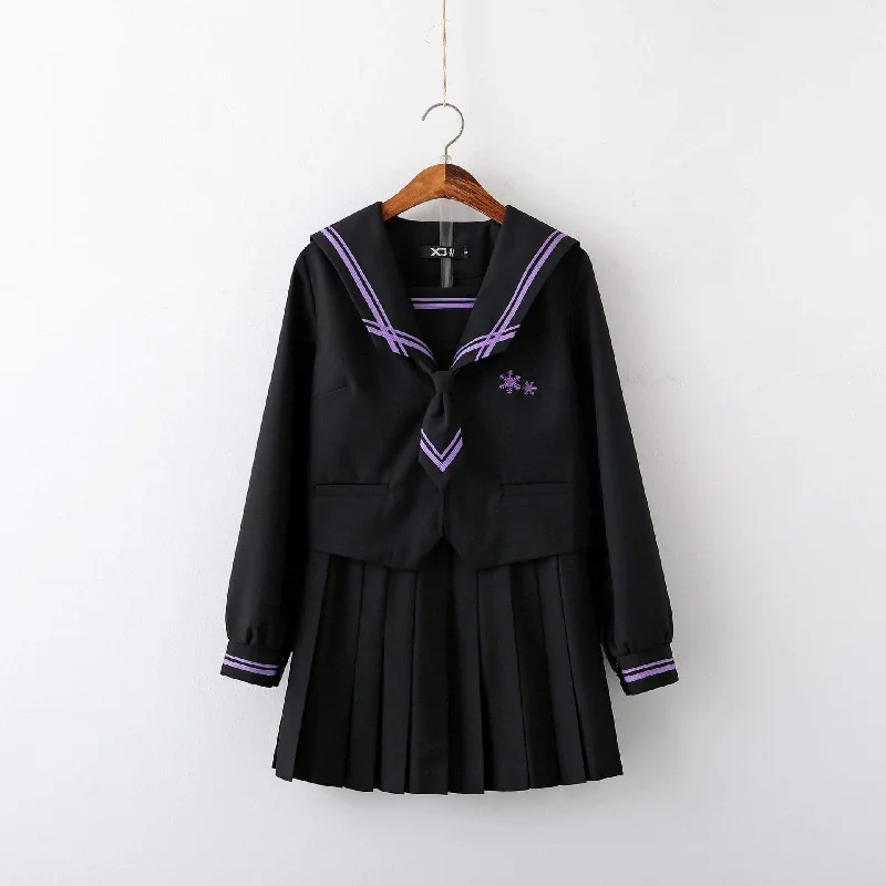 Women's Snowflake JK Uniform Sailor Suits