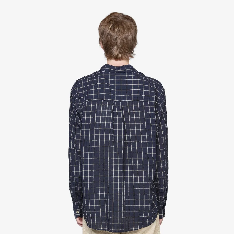 Above Shirt Dark Mediterranean Check