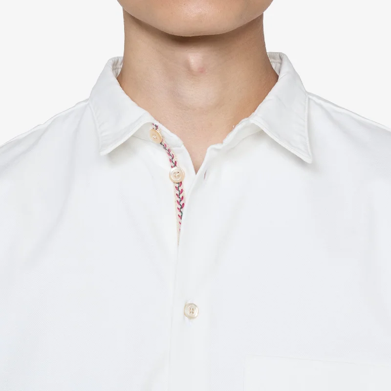 Gusto Shirt White Denim