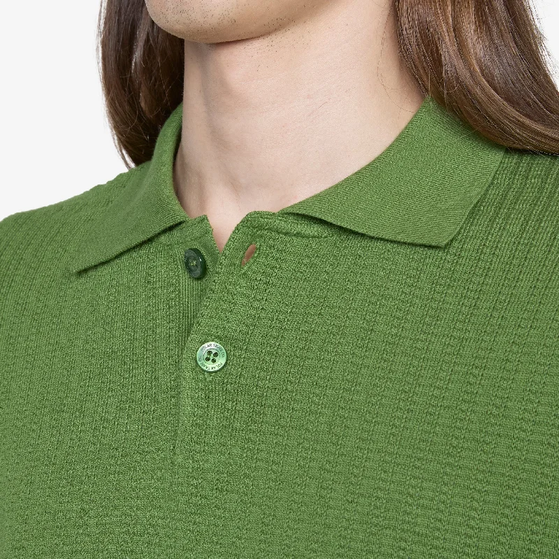 Miles Polo Shirt Garden Green