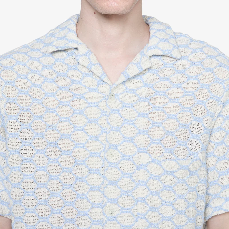 Net Shirt Blue