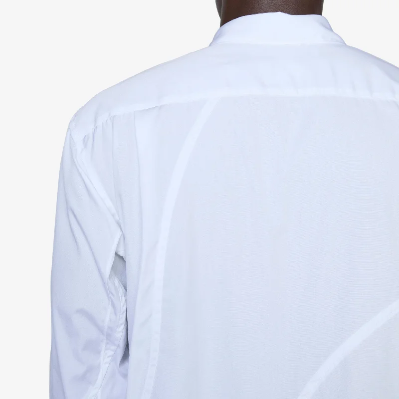 Panelled Shirt White